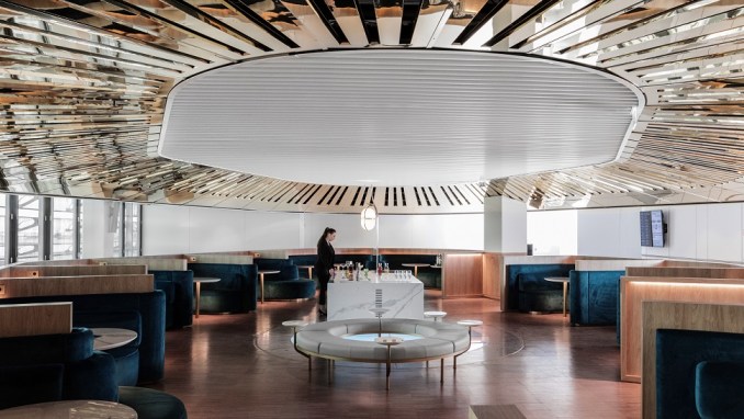 AIR FRANCE FLAGSHIP LOUNGE AT CHARLES DE GAULE AIRPORT