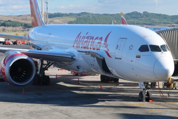 AVIANCA B787 DREAMLINER