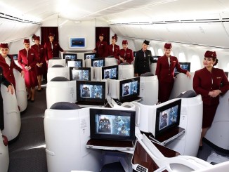 review qatar airways business class 787 dreamliner